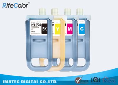 China iPF Printers Pigment PFI 706 Canon Lucia Ink imagePrograf iPF8400 / iPF9400 Ink 700ML for sale