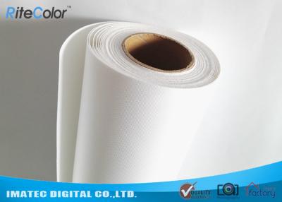 Chine Photo large de beaux-arts de format imprimant le petit pain mat de toile de polyester de jet d'encre pour l'encre de colorant à vendre