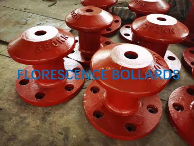 China Cast Iron Marine Mooring Bollard Tee Head Type ISO Standard for sale