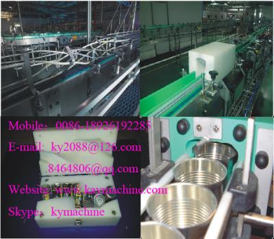 China Plastic Bottles aluminum steel cans overturn device turn equipment rolling-over retroflexion reversal roll conveyor for sale