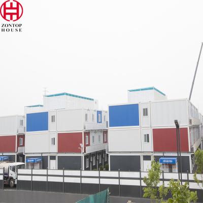 China 3 Bedroom Prefabricated Shipping Container House Stackable 20ft for sale