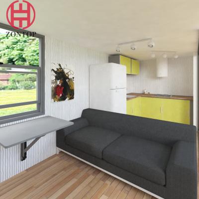 China Vida portátil moderna del paquete plano casa del envase de la oficina del envase de 40 pies en venta