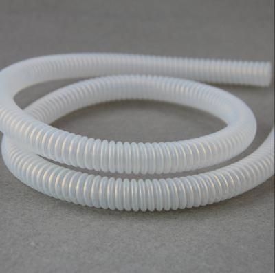 China Corrugated PTFE Flexible Hose Abrasion Resistant Anti Aging for sale