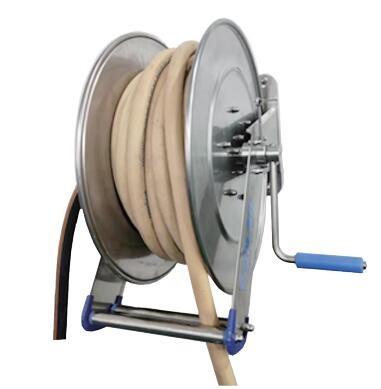 China Manual Hose Accessories AISI 304 S.STEEL Air Water Hose Reel for sale
