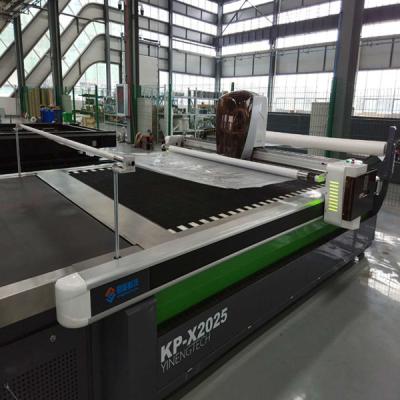 China High Speed Knitted Fabric Cutting Machine , Computerised Auto Cnc Cutting Bed for sale