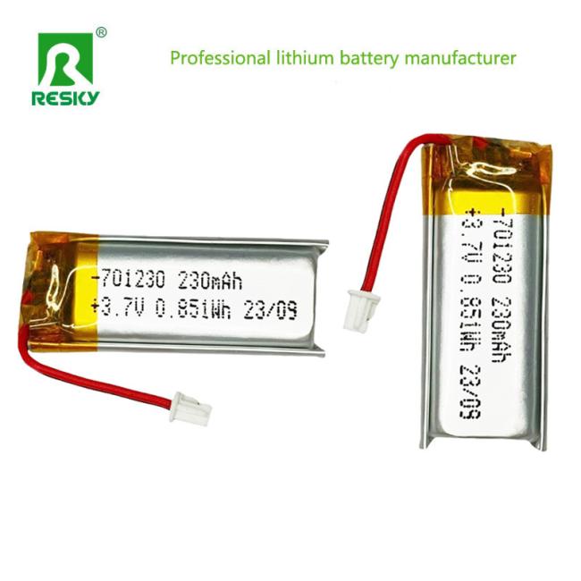 701230 Lithium Polymer Battery close-up