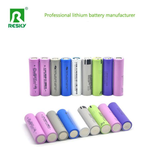 Various lithium battery cell brands