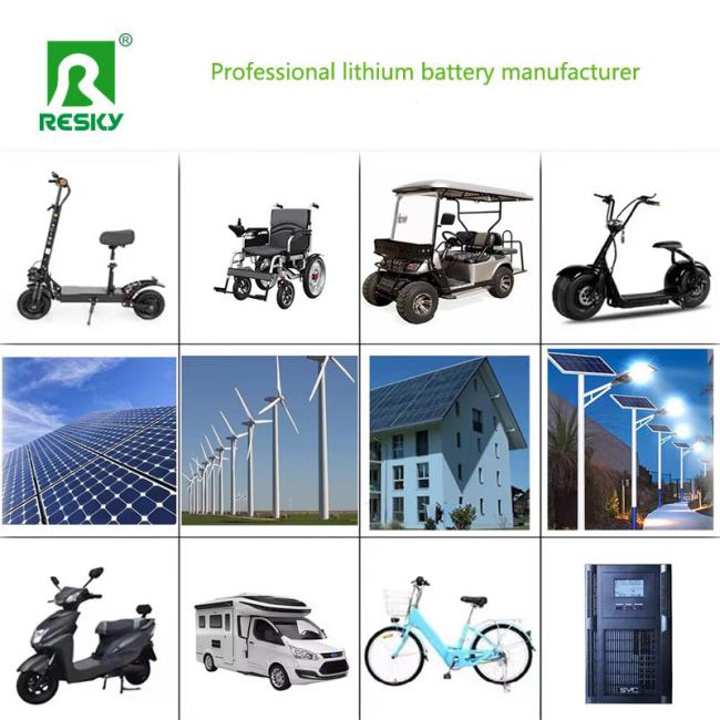 Various applications for lithium battery packs