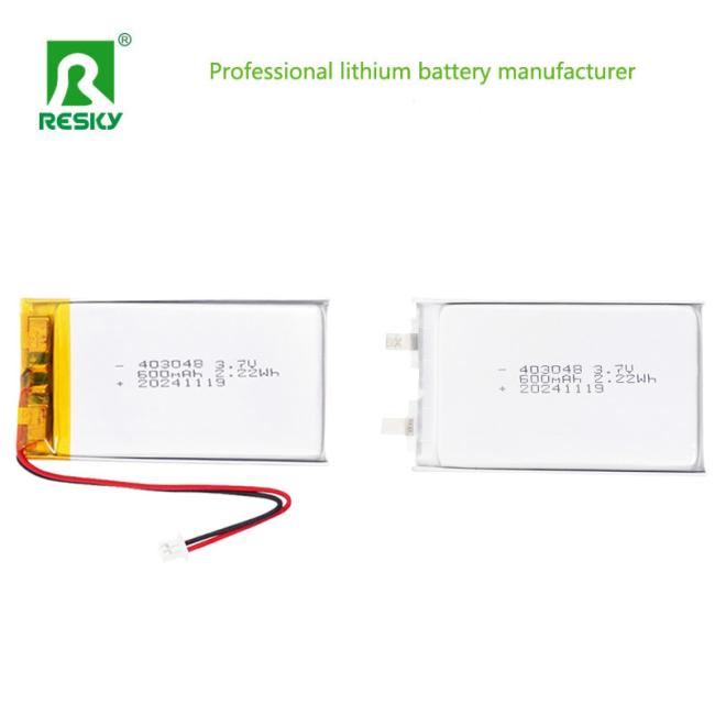 Lithium Ion Polymer Battery 403048 - Connector detail