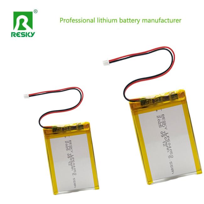Lithium Polymer Battery Cell 604050 packaging