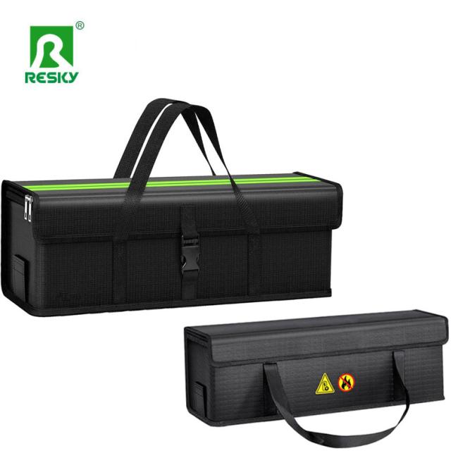 Explosion-proof battery charging storage bag - material close-up