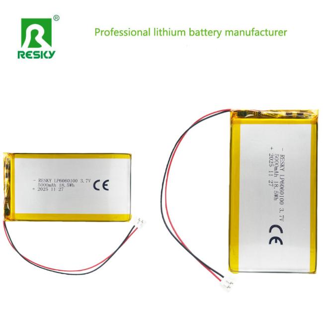 Rechargeable Lithium Battery 6060100 application examples