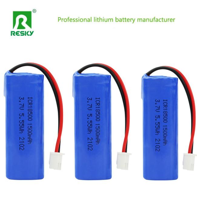 ICR18500 Lithium Battery packaging and safety features