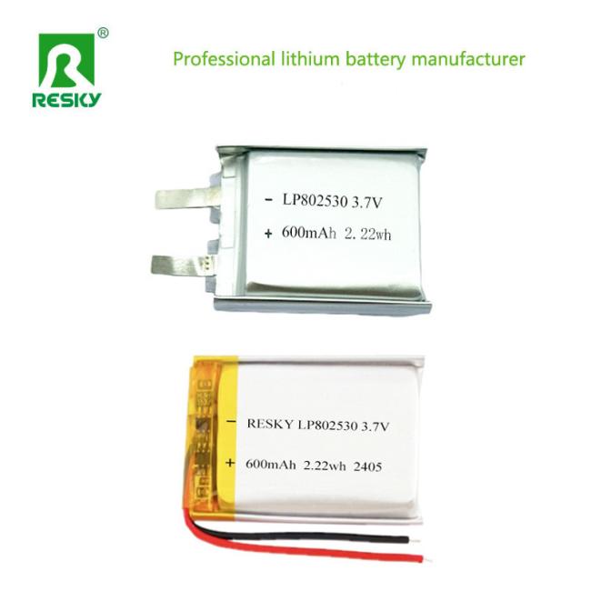 802530 lithium polymer battery cell application examples