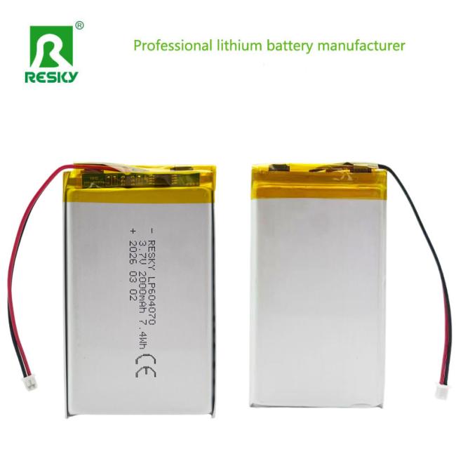 Lithium polymer battery cell 654065 application examples