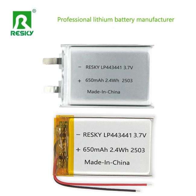 Lithium Ion Battery Cell 443441 size comparison