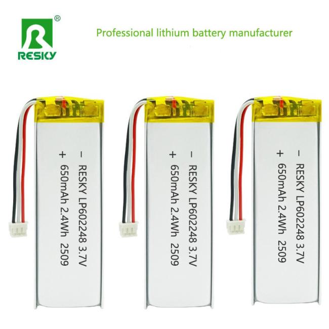 602248 Lithium Ion Battery - Application Examples