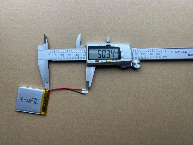 Battery cell with PCM technical drawing