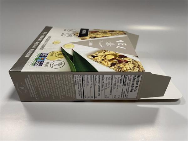 Quality Eco Friendly Printed Paper Boxes White Kraft Box With Glossy Lamination for sale