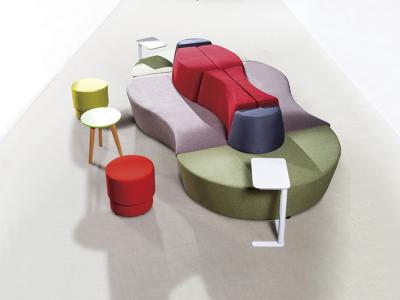 China Customized Workspace Collaborative Lounge Seating For Office And Public Area for sale