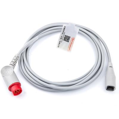 China Practical Cable IBP Mindray To MX 12 Pin Multi Function Grey Color for sale