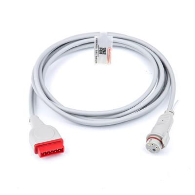 China 11 Pin IBP Adapter Cable Compatible GE To BD For Invasive Monitor for sale