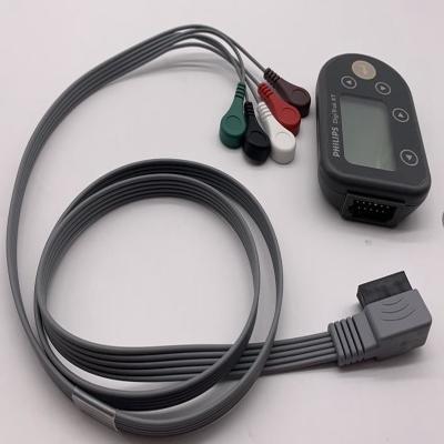 China Reusable Medical ECG Lead Wire , AHA M4725A Plus Holter Cable for sale