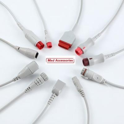 China Transductor de salud de GE Presión sanguínea invasiva IBP 11 Pin en venta