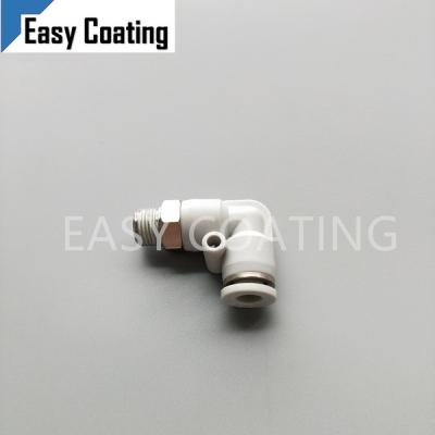 China Sell air hose connector Elbow, male, 6 mm tube x 1/8 in for powder pump 972126 for sale