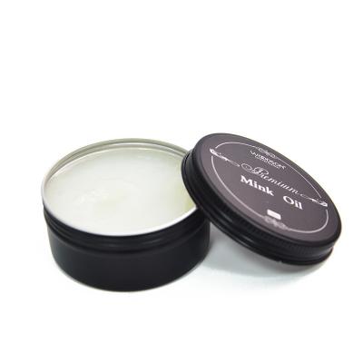 China Mink Oil Leather Nourishing Cream Restoration Shoe Wax Neutral for sale