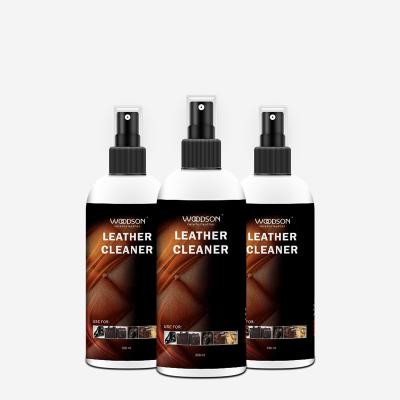 China Cleaning Conditioning Anti-Fungus Sofa Car Seat Handbag Leather Cleaning 3 In 1 Leather Cleaner for sale