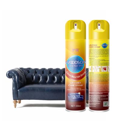 China Water Repellent Leather Cleaning Kit Protector Aerosol For Couch Nourishing Shining for sale