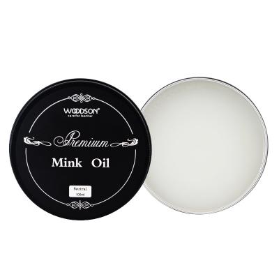 China Genuine Mink Oil Softener And Waterproof Leather Conditioner Nourishing Cream for sale