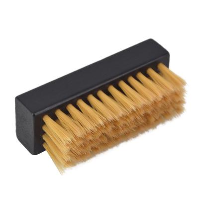 China Multifunctional Sneaker Shoes Cleaner Brush Shoe Cleaning Brush Set Wooden Handle for sale