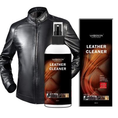 China Leather Cleaner Kit Genius Leather Care Cleaner And Care Protector Anti-fungus Conditioner Spray for sale
