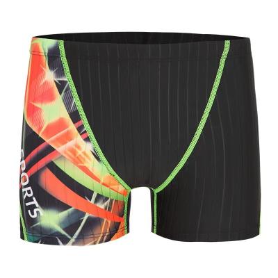China Speed Dry Mens Swimming Trunks Boxer Racing Professional Training Swim Trunks for sale