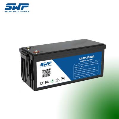 China Pack de batería de RV de litio SWP Tiempo de carga 2-3 horas Caja de plástico de gran capacidad Ciclo largo Seguridad alta en venta