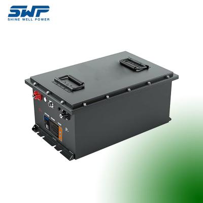 China 12.8V 500Ah Batería de litio para RV LiFePO4 Batería para RV BMS inteligente en venta