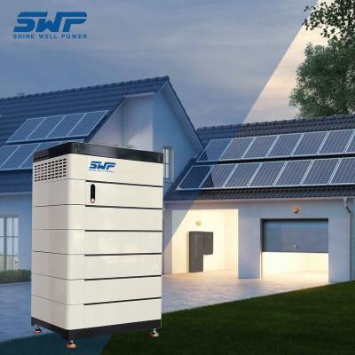 China 52 kg/módulo Sistema de almacenamiento de baterías solares para el hogar para una vida sostenible -20C-60C en venta
