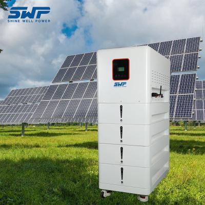 中国 All-In-One Solar Energy Storage System 51.2V100Ah Module Home Solar Battery With Charge/Discharge Efficiency ≥97% 販売のため