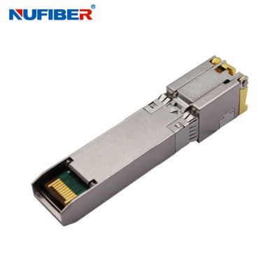 China Koperen transceiver 10G SFP RJ45 10 100 1000 10000Base-T UTP Compatibel met Cisco HP Huawei Finisar. Te koop
