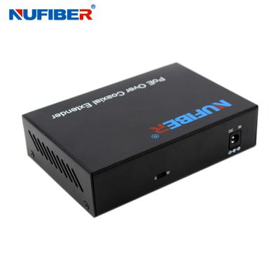 China RJ45 To BNC Coaxial Media Converter 300 Meters Max For POE Camera for sale