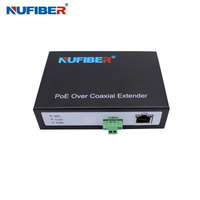 China IP Over 2 Wire POE Ethernet Over Twisted Pair Converter DC52V For CCTV Camera for sale