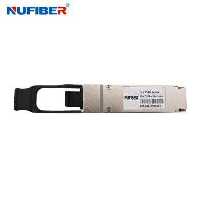 China QSFP-40G-SR4 Multimode 40G QSFP+ Transceiver MPO Connector 850nm 100m for sale