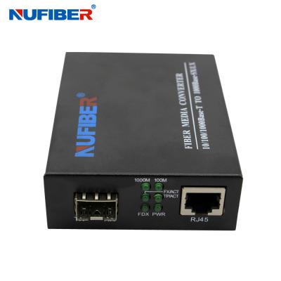 China 100Mbps 1000Mbps Rj45 To Sfp Media Converter Modular Design NF-C2200-SFP for sale