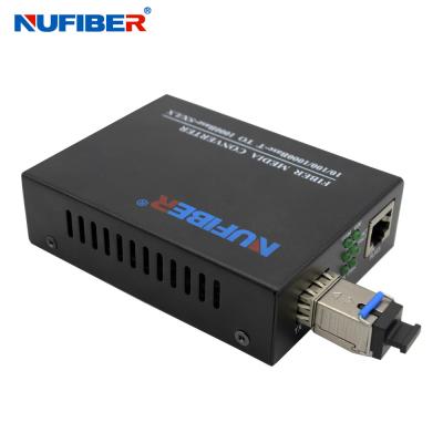 China 100Mbps 1000Mbps Rj45 To Sfp Media Converter Modular Design NF-C2200-SFP for sale