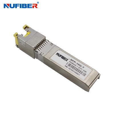 China 10G RJ45 SFP Transceiver Module Compatible Huawei Cisco ZTE Switch Equipment for sale