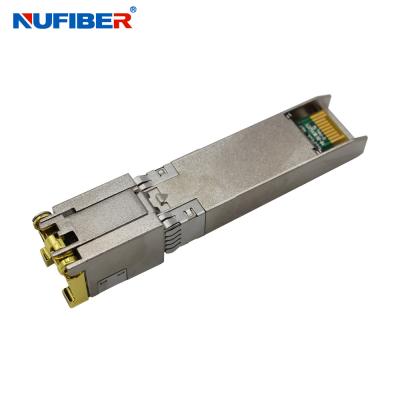 China Huawei Compatible 10G BASE-T Copper 30m RJ45 SFP Module Transceiver for sale