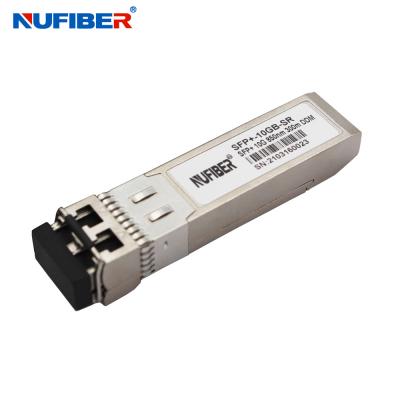 China 10G SFP+ MMF 850nm 300m LC DOM Transceiver Module Compatible Cisco for sale