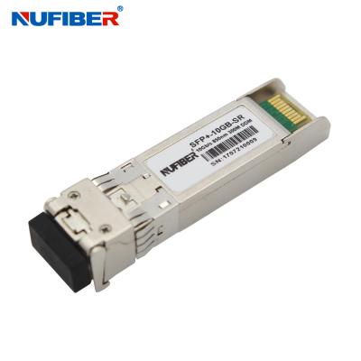 China Multimode Duplex 850nm 550m LC 10G SR SFP+ Transceiver Compatible With Juniper for sale